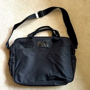 NWT Black Computer Messenger Bag